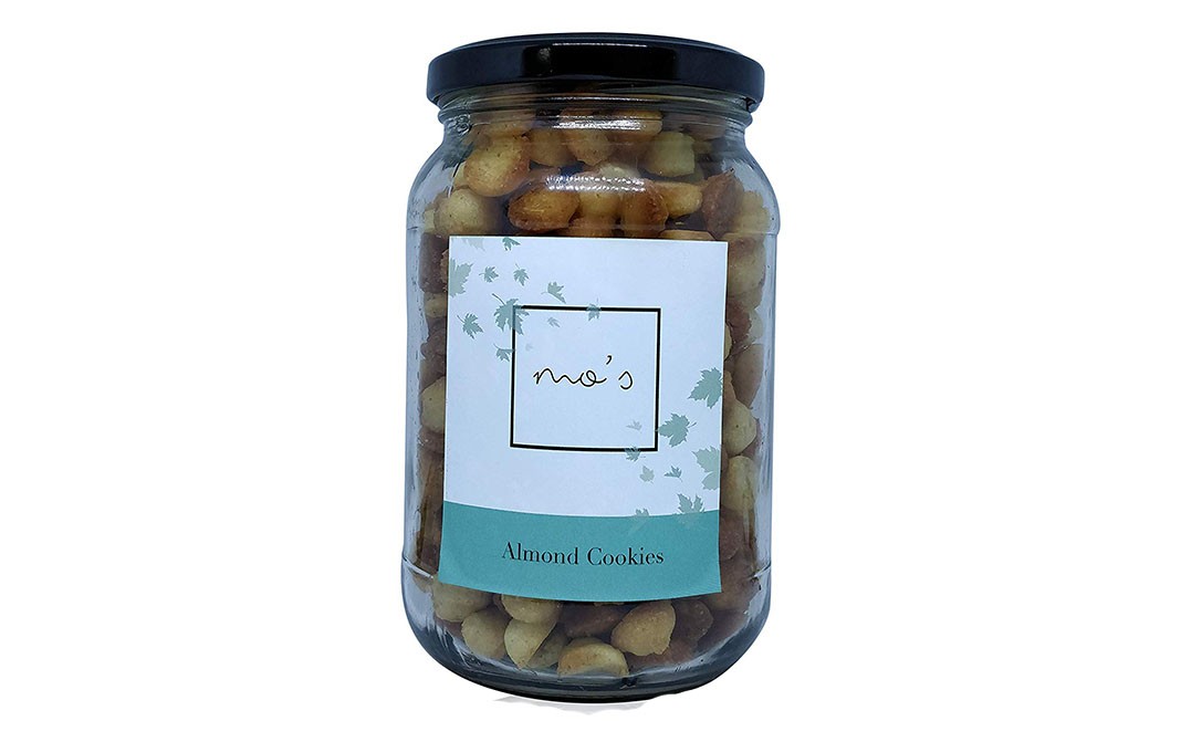 Mo's Almond Cookies    Glass Jar  200 grams